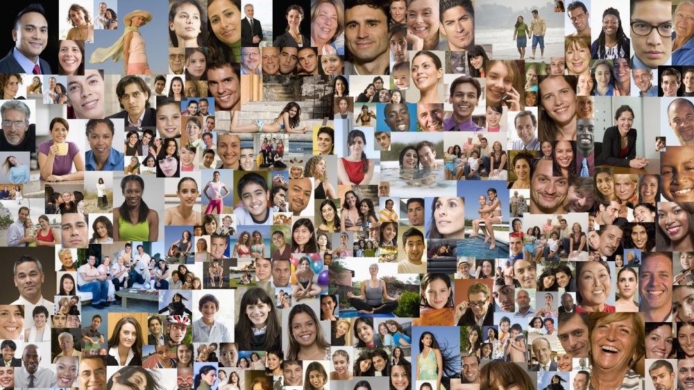 Девушки разных рас