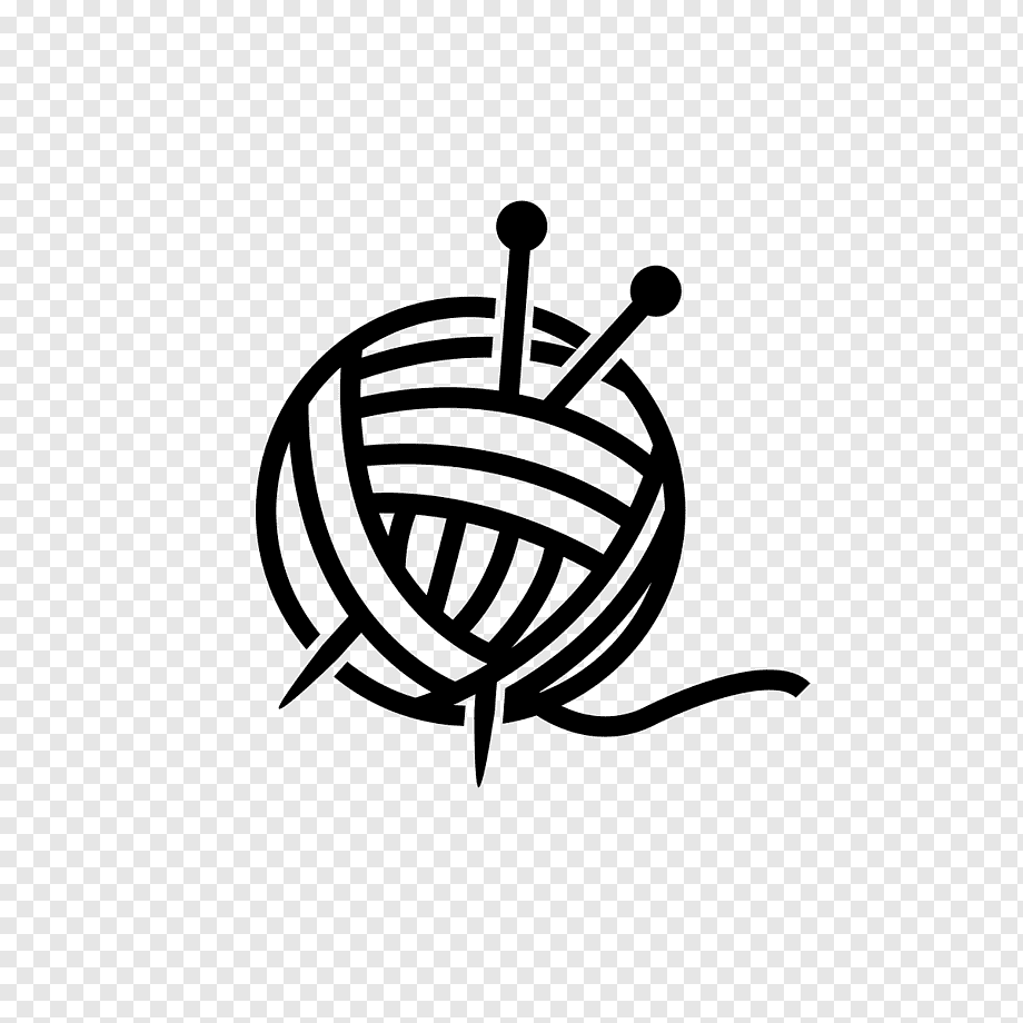 Клубки с нитками в графике