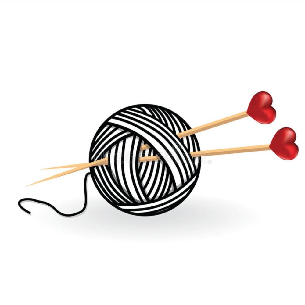 Клубок в виде сердца