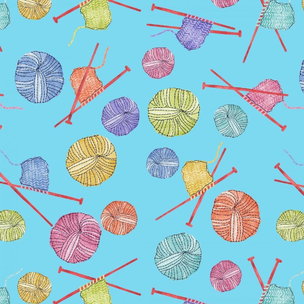 Корзина с нитками