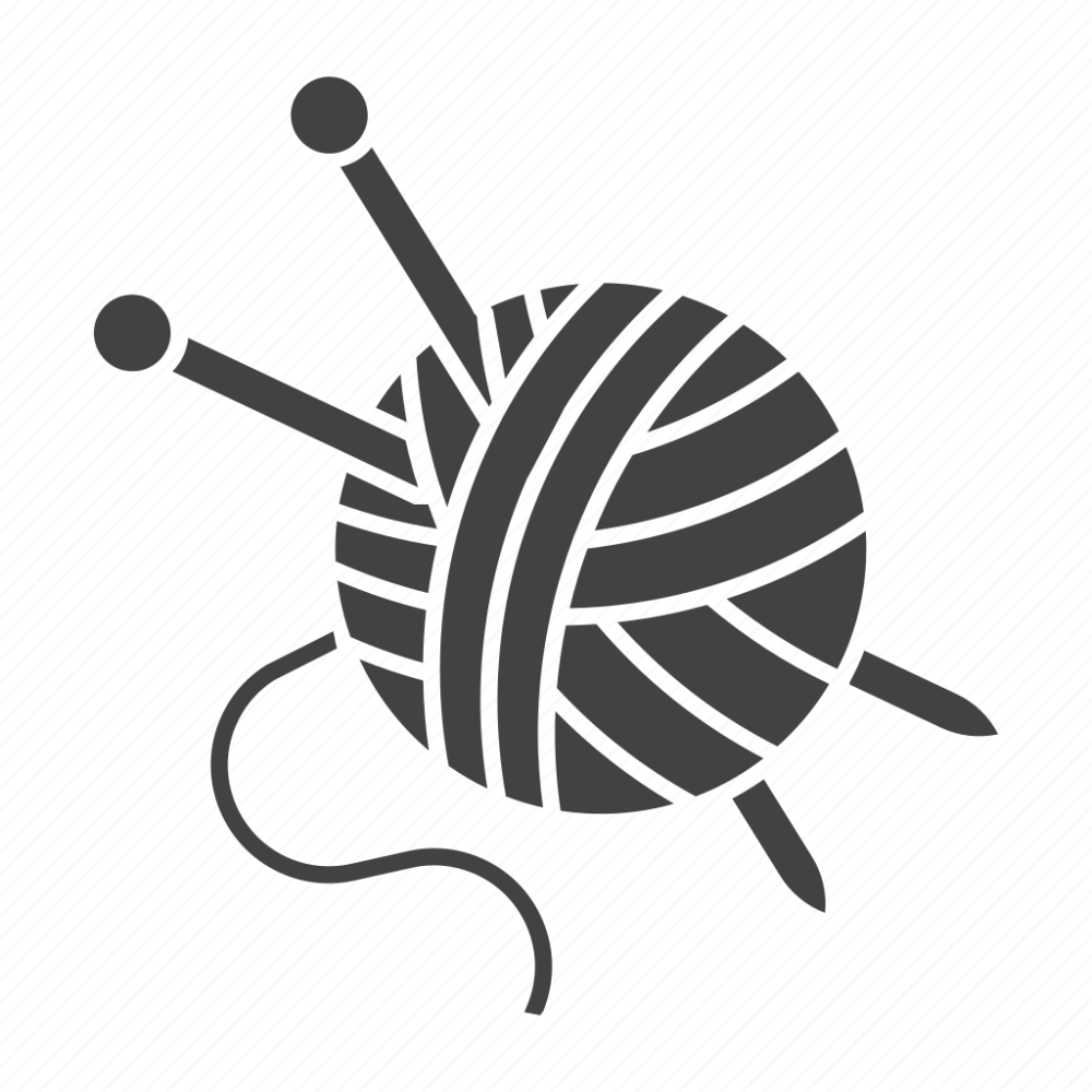 Клубок ниток с крючком