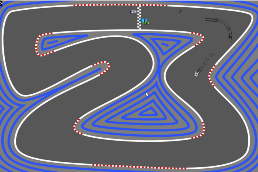 Гоночная трасса для скретч