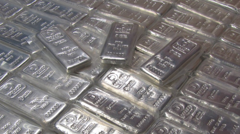 Подарочный слиток серебра