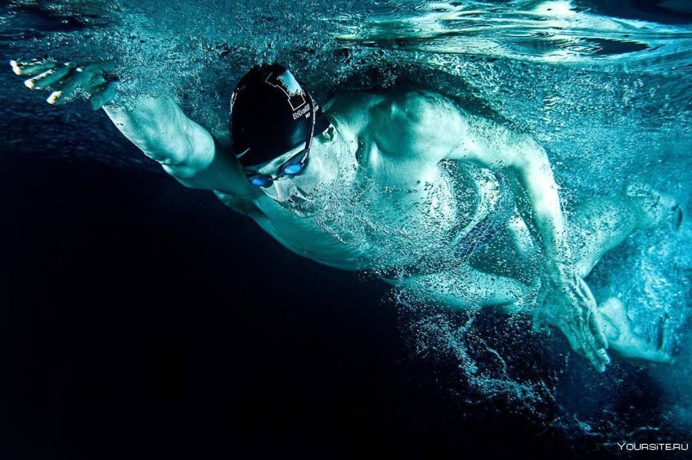 Пловец Гари Халлу 1999