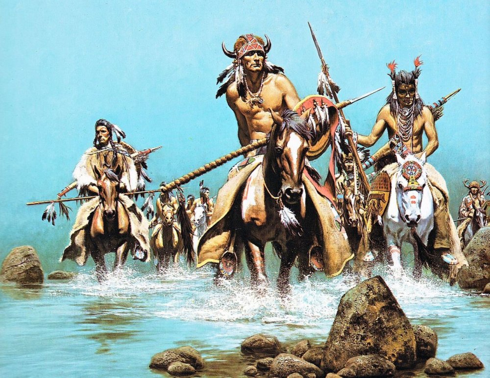 Индейцы Северной Америки орнаменты Графика