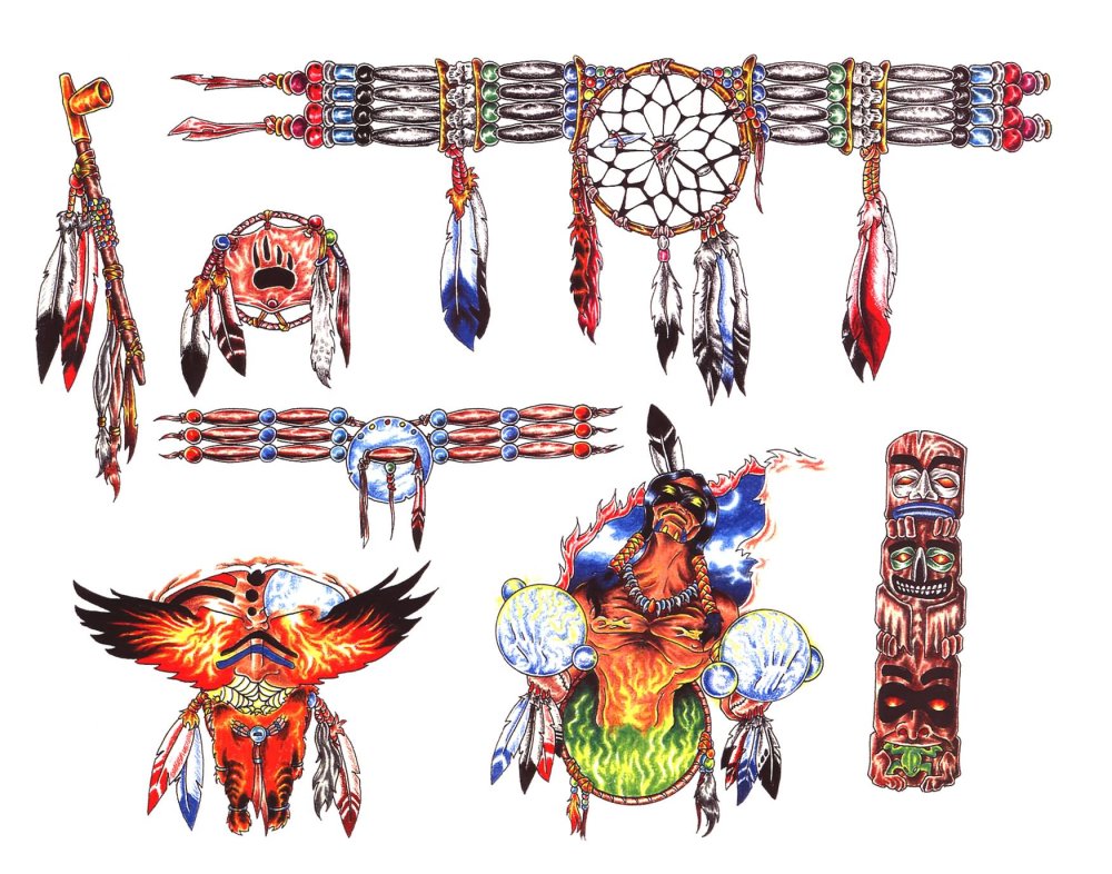 Символы индейцев Северной Америки