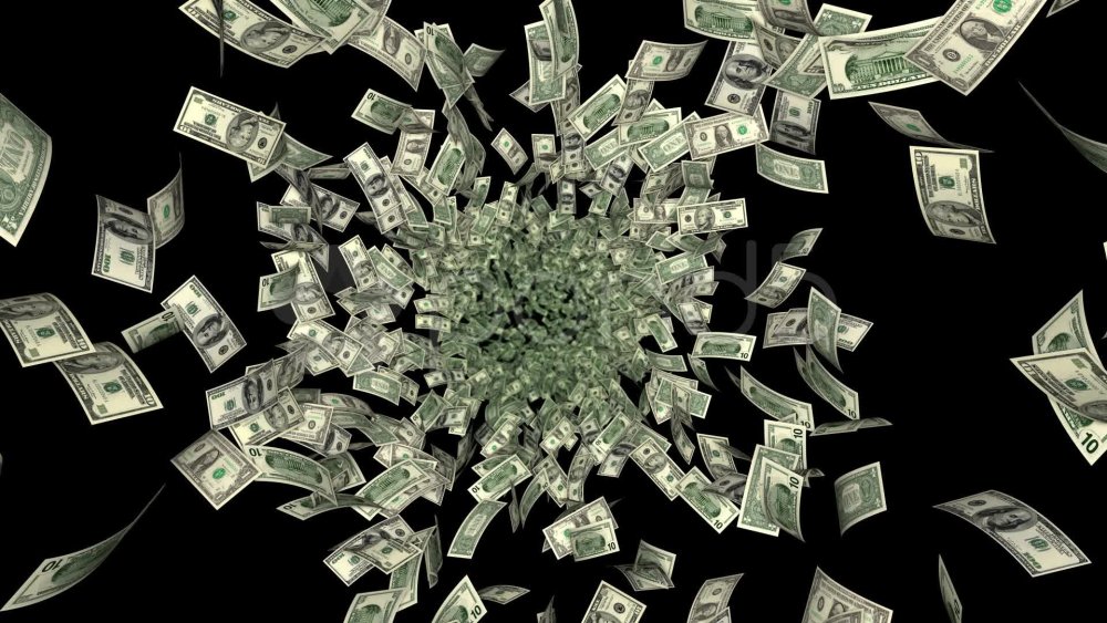 Обои деньги