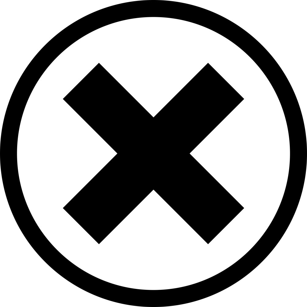 Крестик в круге