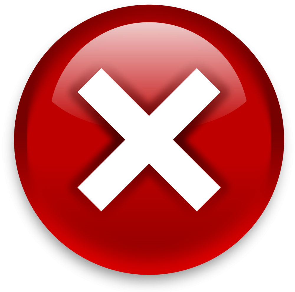 Крестик закрытия окна