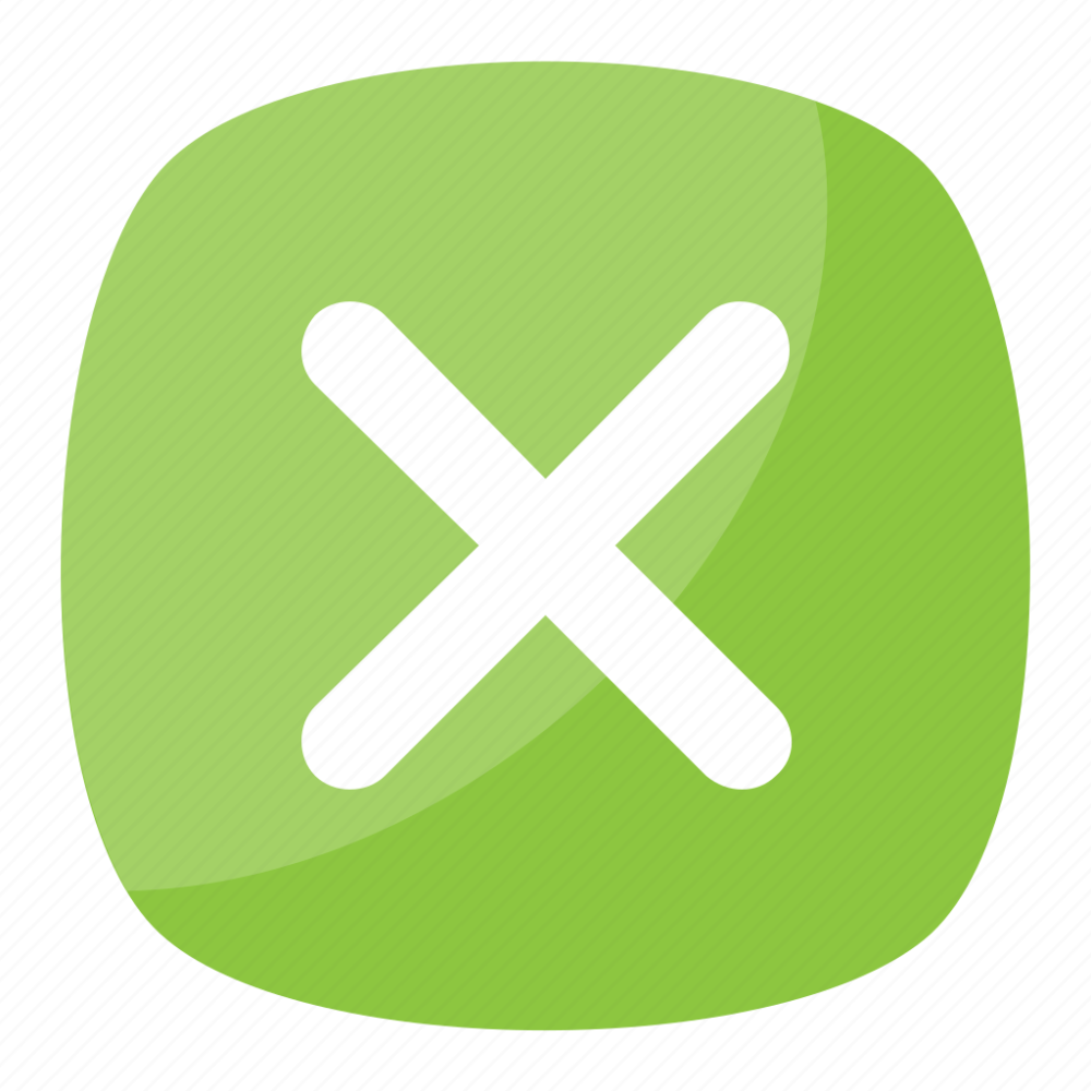 Значок закрытия