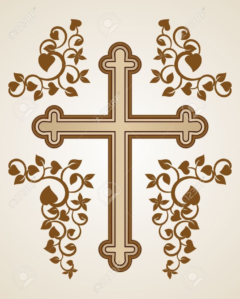 Православный крест вектор