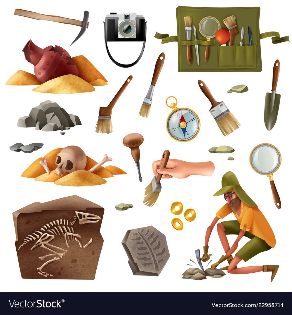 Предметы с раскопок