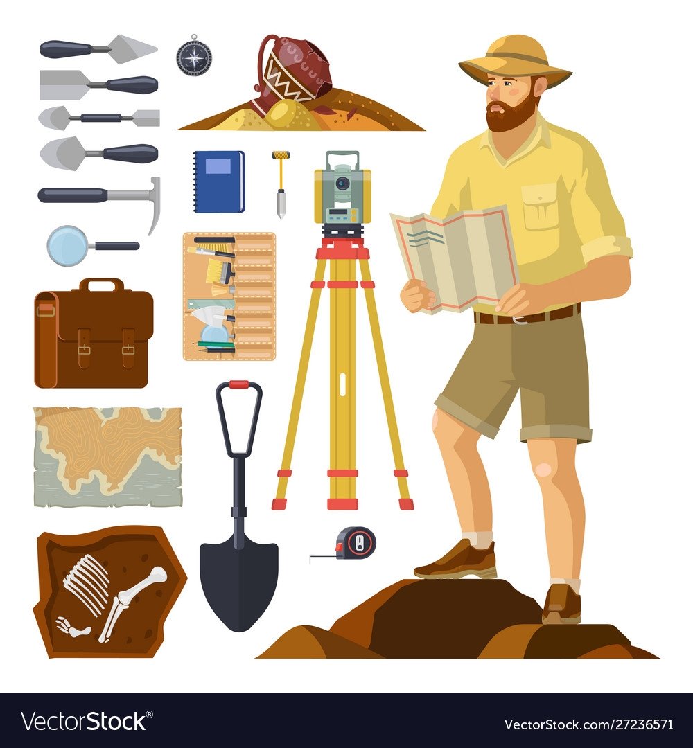 Атрибуты археолога