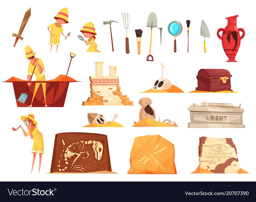 Пиктограмма археолог