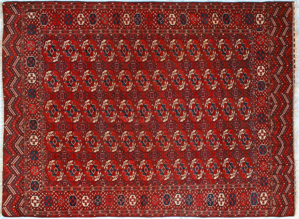 Ковровый орнамент Туркменистана