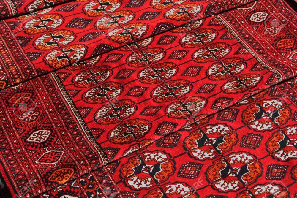 Туркменский ковёр Ямут