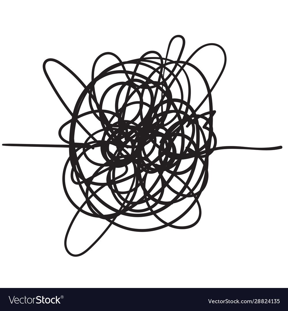 Кот и клубки пряжи арт