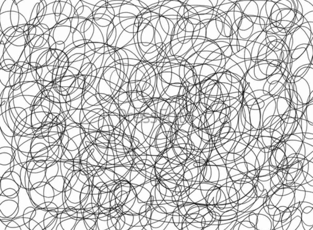 Запутанный линии