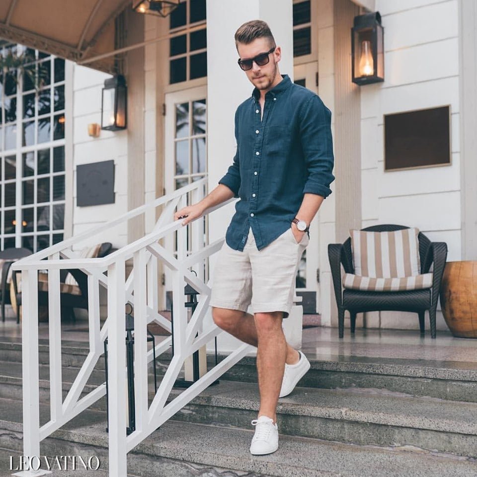 Лаконичный летний стиль для мужчины