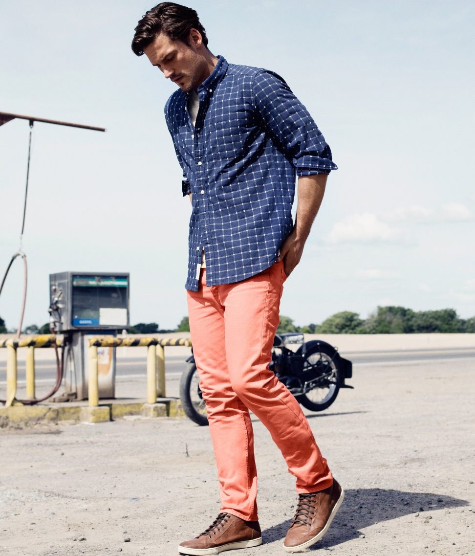 Яркие летние Луки мужские