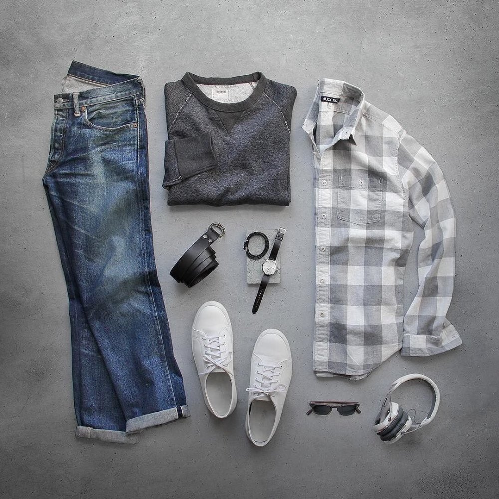 Мужской аутфит лето
