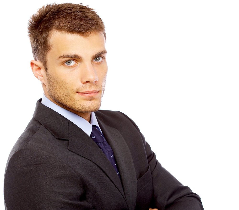 Успешный человек в костюме