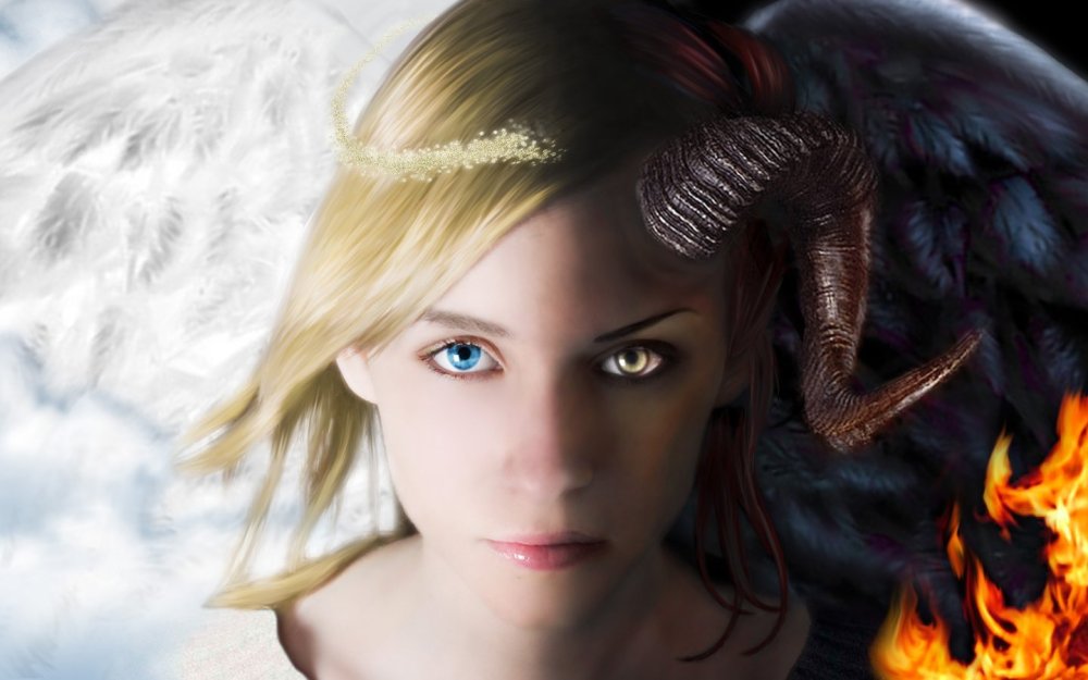 Ангел и демон в одном лице