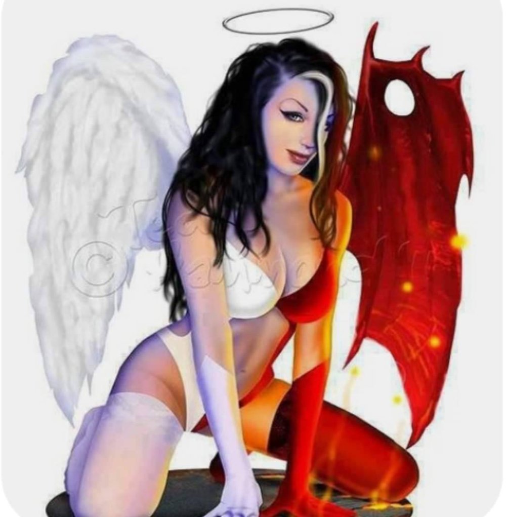 Ангела и демона в реальной жизни