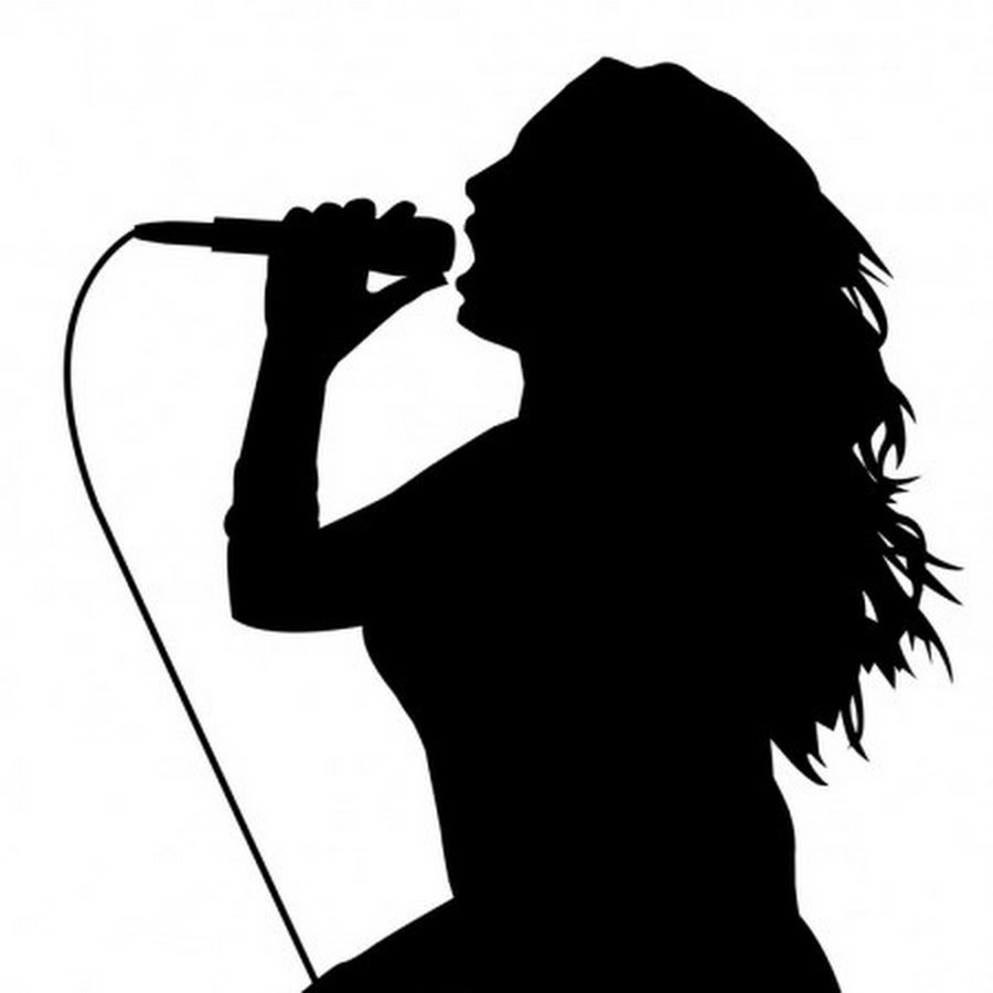 Микрофон силуэт