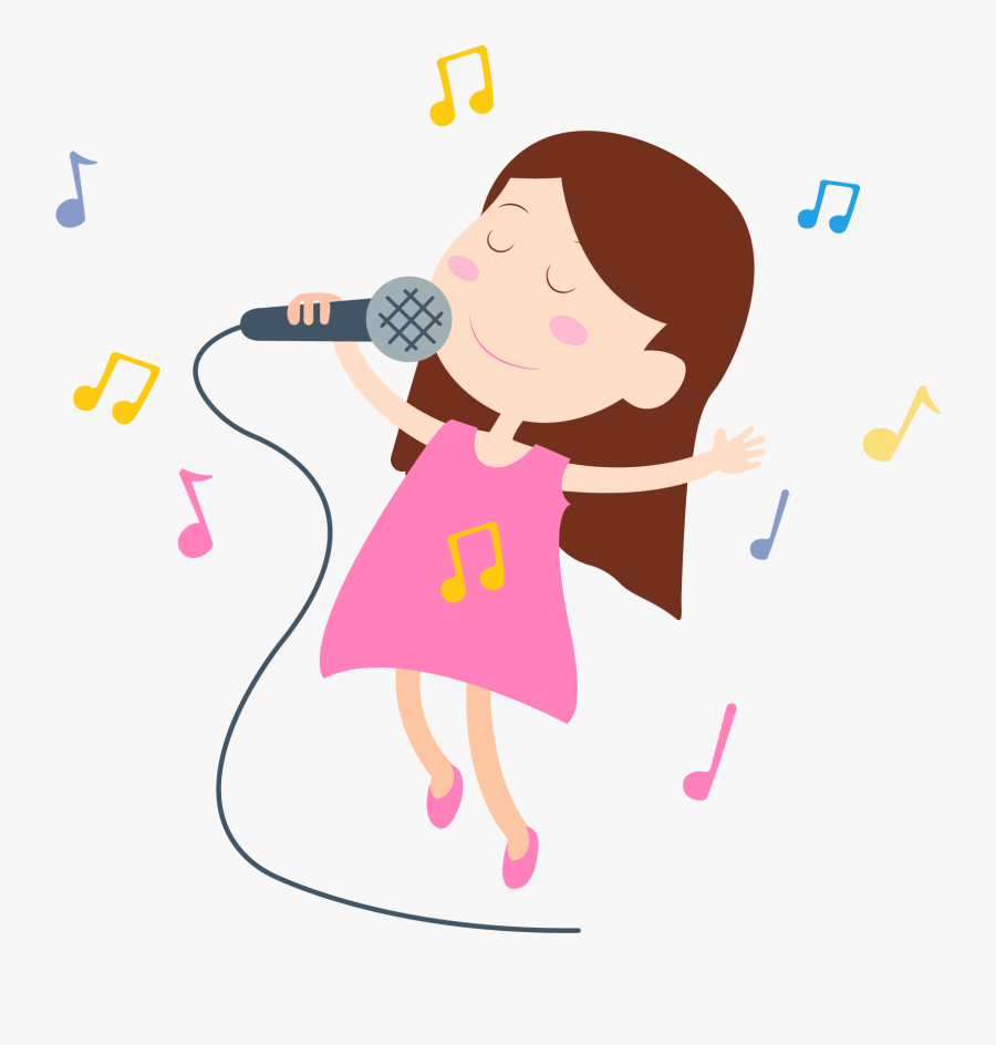 Девушка с микрофоном