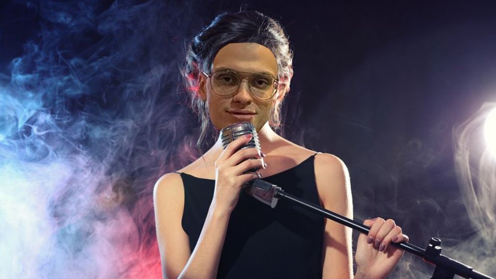 Певица мультяшная