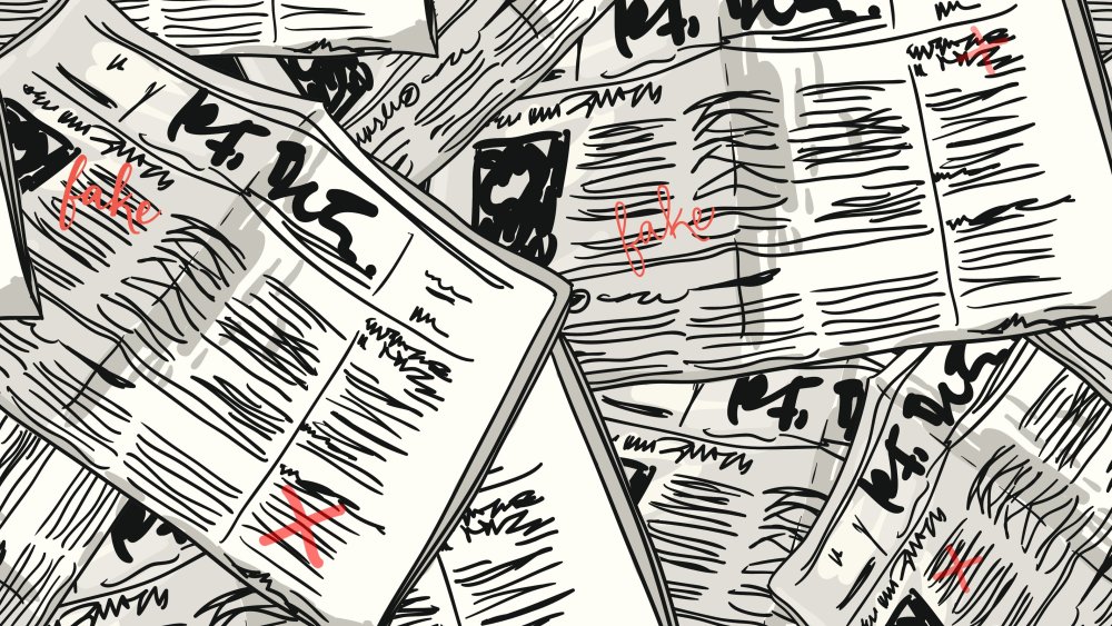 Газетный фон