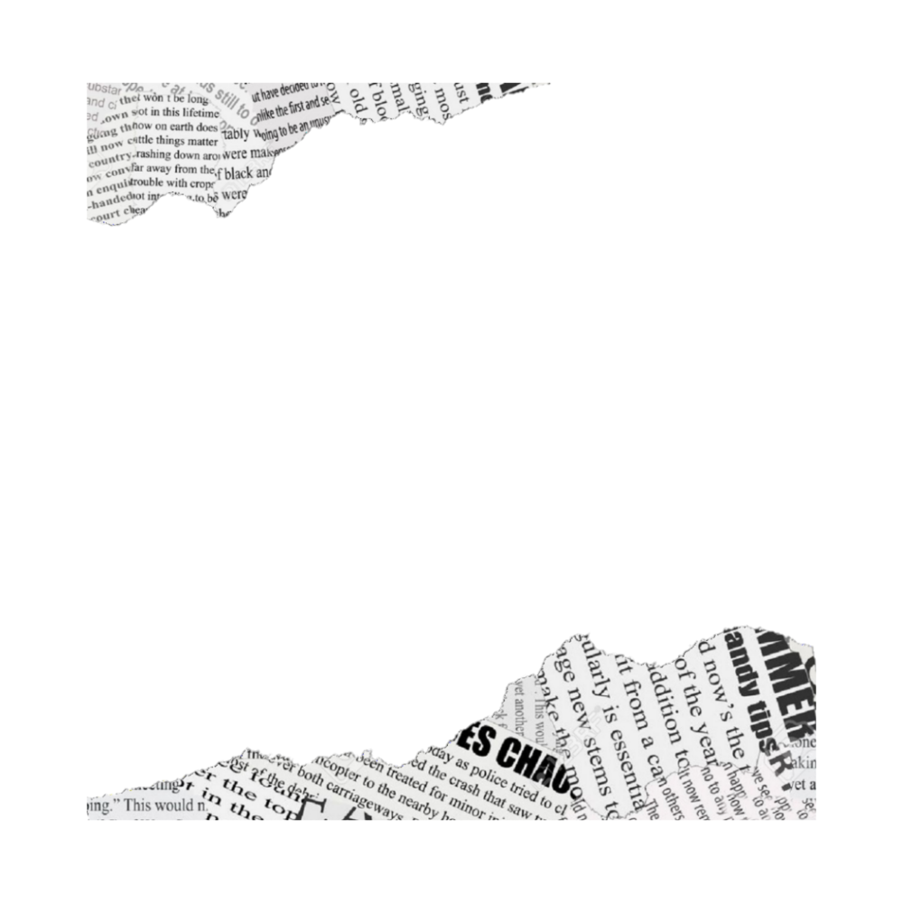 Кусочки газеты