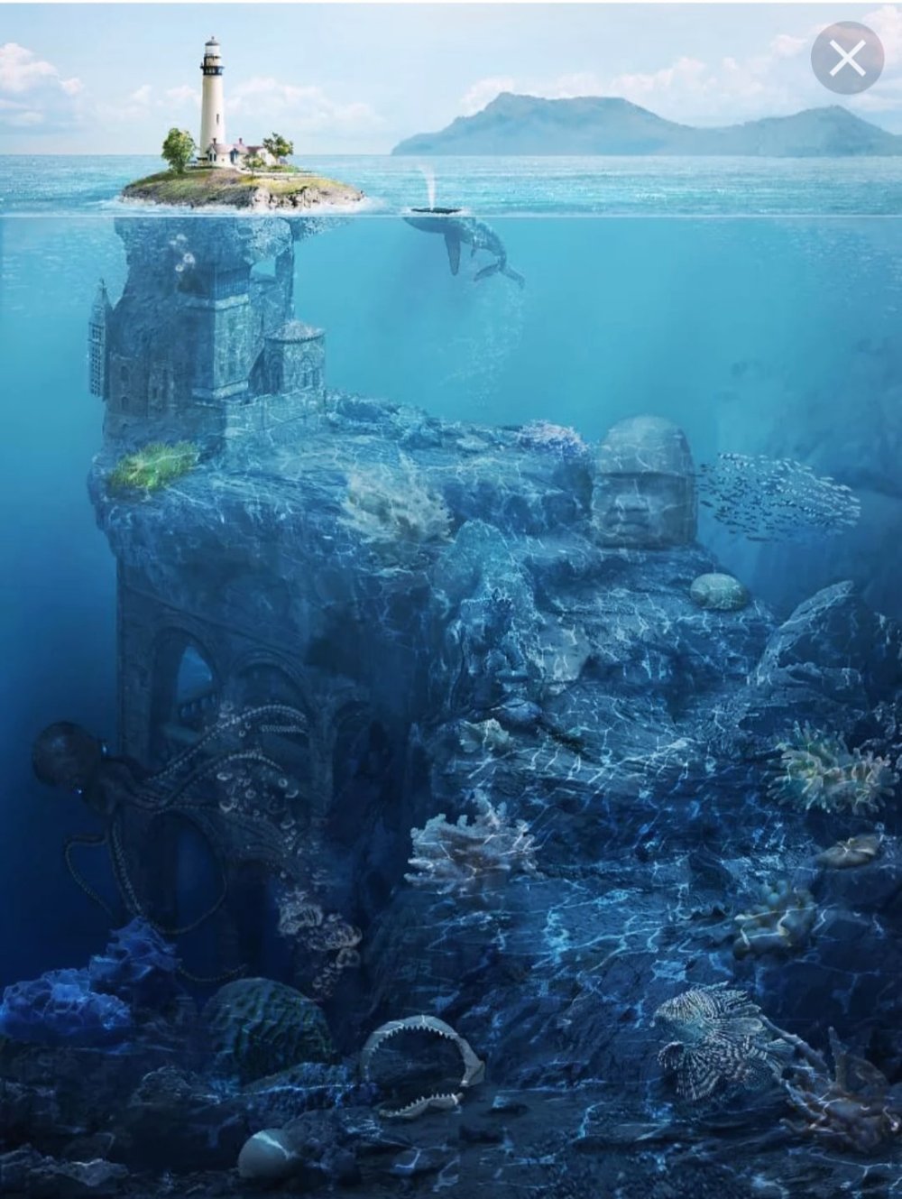 Подводный мир корабли