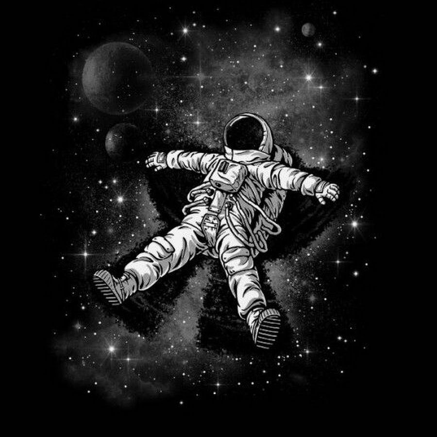 Астронавт с ракетой