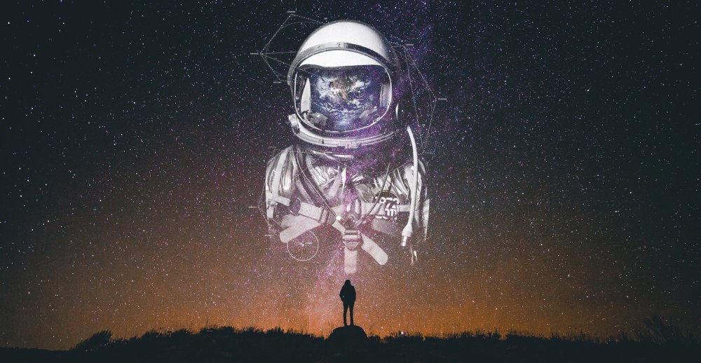 Космонавт Минимализм