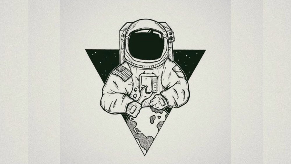 Космонавт астронавт 4k