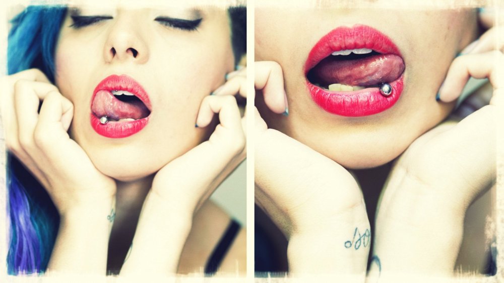 Раскрыла губы