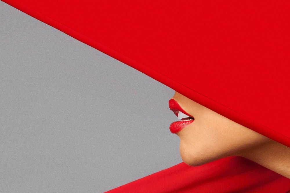 Губы в стиле поп арт