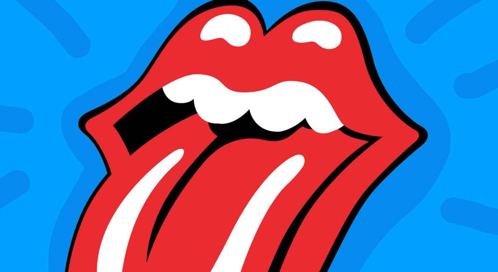 Поп арт рот с языком