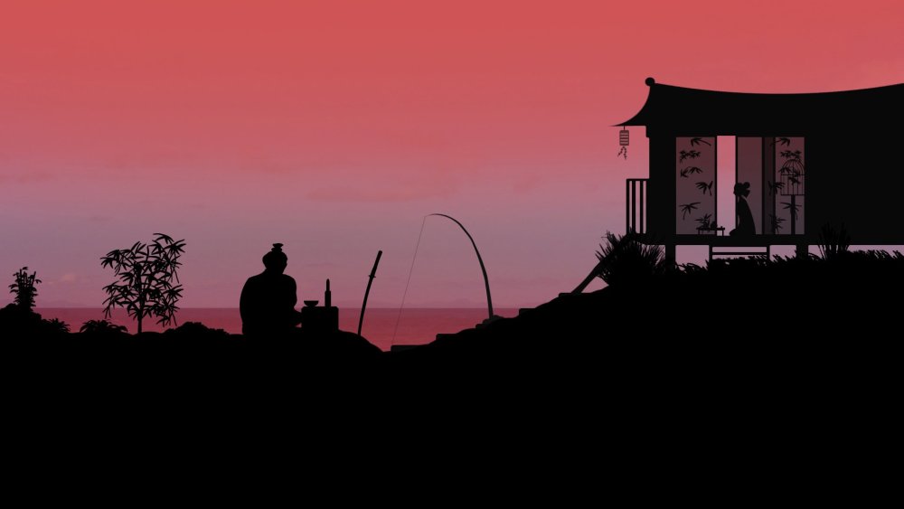 Сакура аниме Самурай