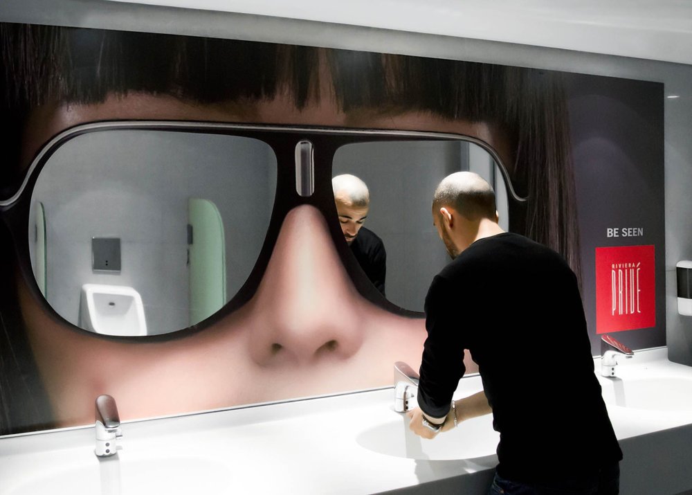 Креативная реклама очков