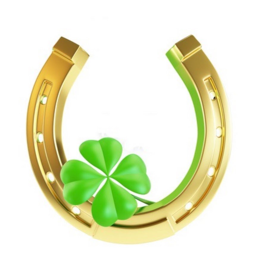 Подкова с клевером