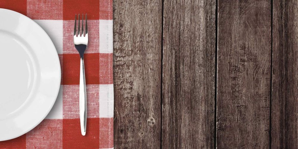 Кухонный стол вид сверху