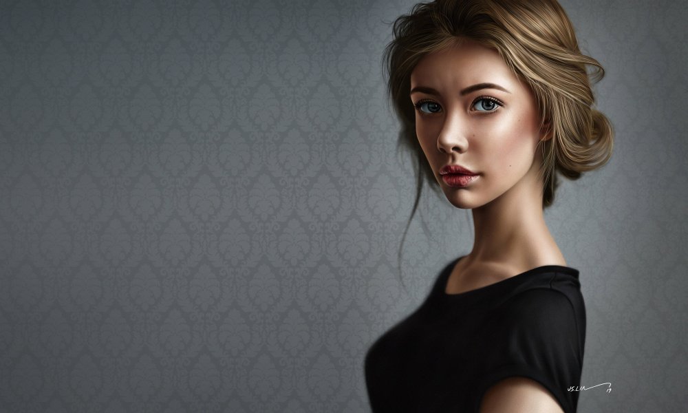 Светлый фон для портрета