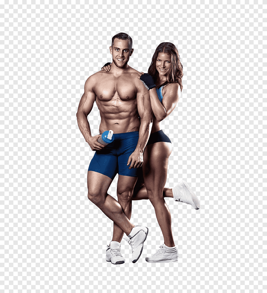 Фитнес мужчина и женщина