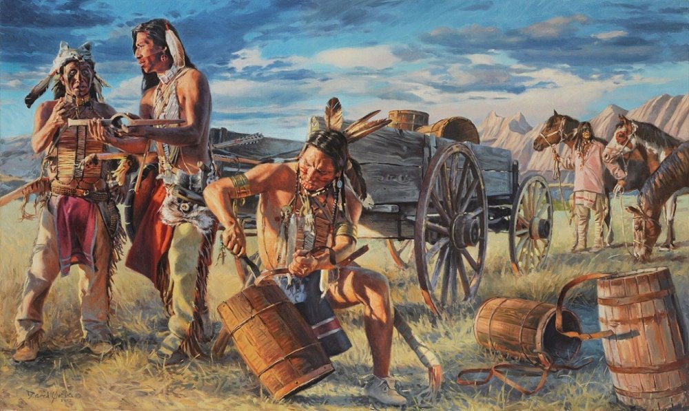 David Yorke художник индейцы