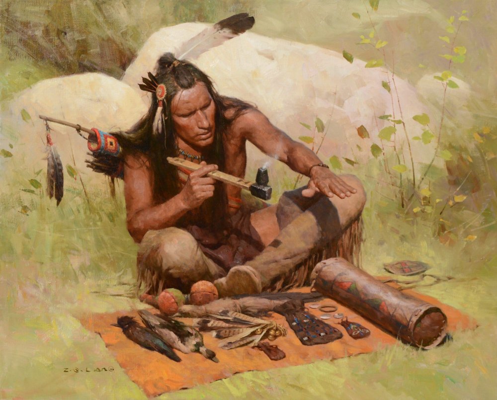 Индейцы Северной Америки в живописи художники