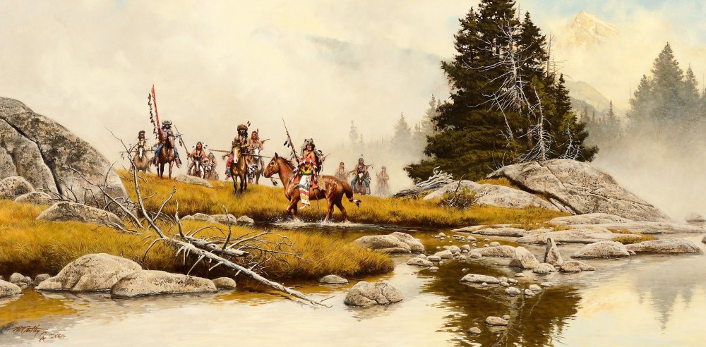 Фрэнк Маккарти индейцы