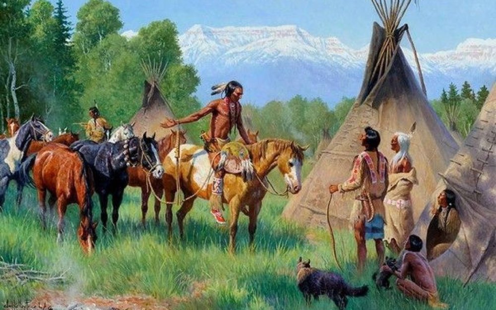 Индейцы прерий Северной Америки